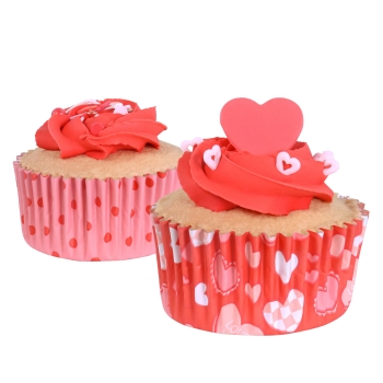 Cupcake Cases - Valentine's Day